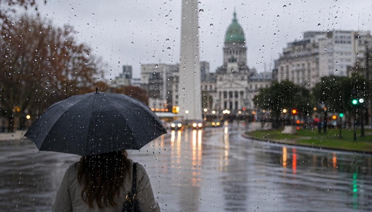 El SMN prevé lluvias para el fin de semana largo en Buenos Aires: detalles del pronóstico