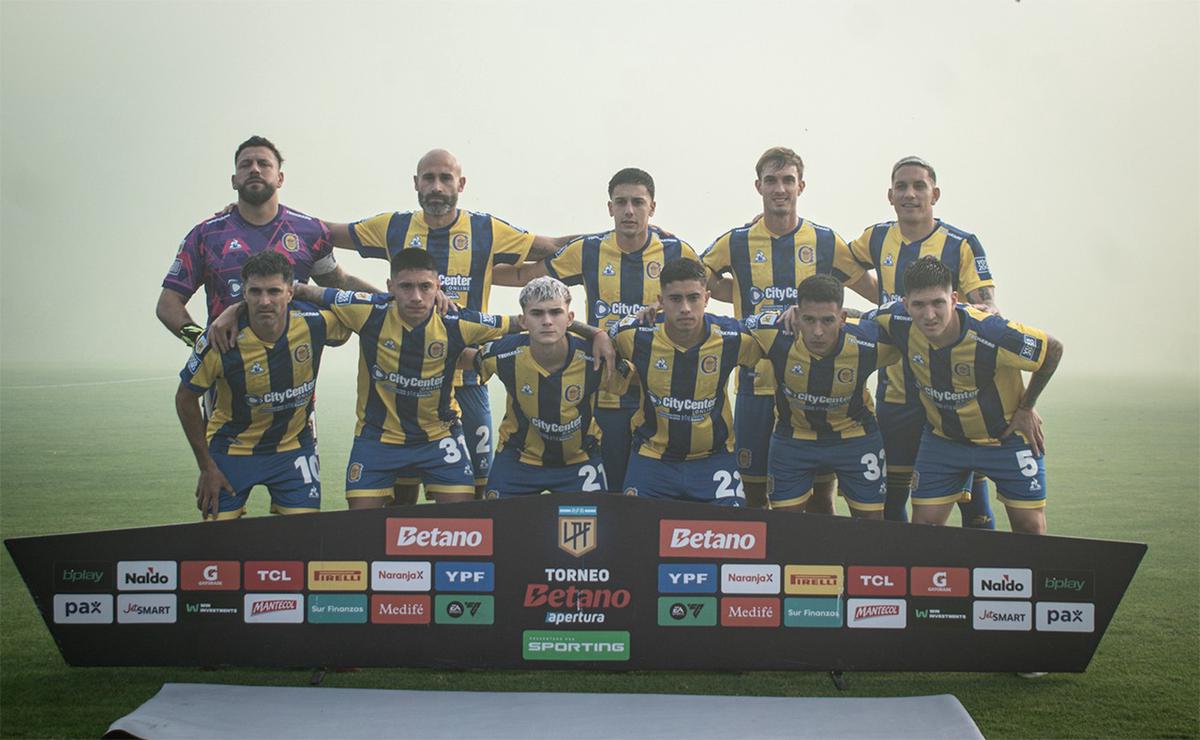 FOTO: Rosario Central vs. Estudiantes de La Plata. Liga Profesional 2025. 