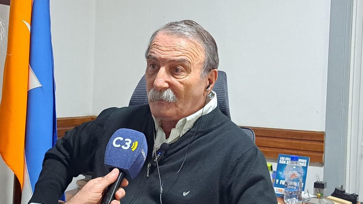 Roberto Murcia, titular de la Dirección Provincial de Puertos de Tierra del Fuego.