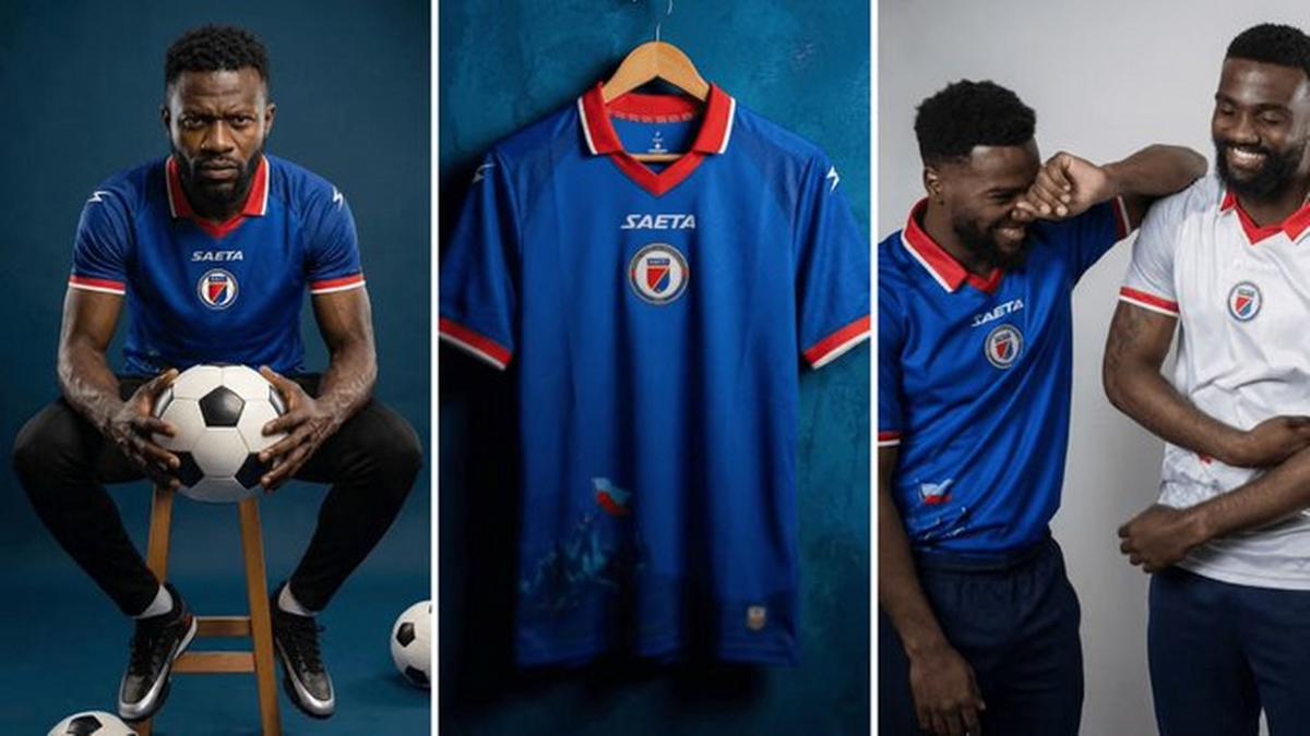 La camiseta de Haití no se puede utilizar