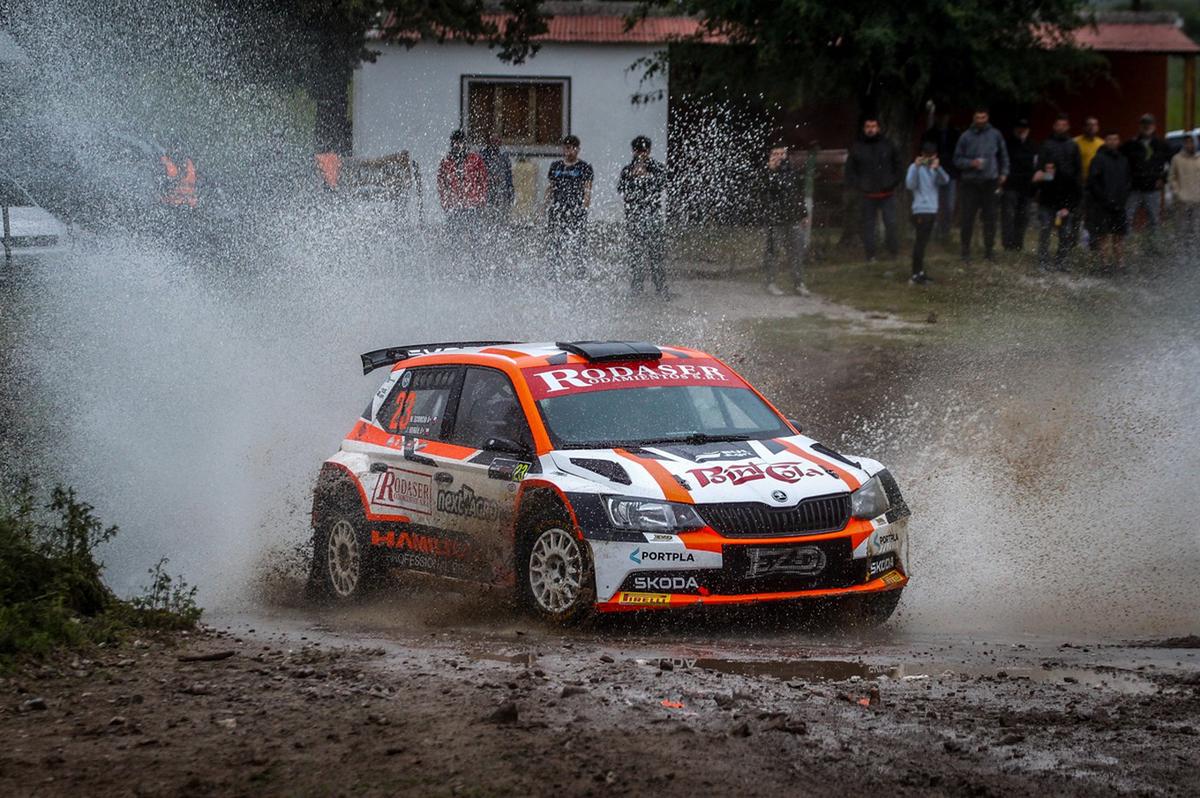 FOTO: Javier Scuncio/Skoda Fabia ganador en la general del Rally Sprint Latam