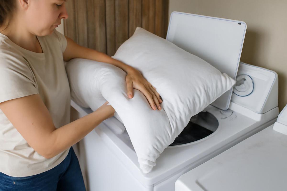 Consejos para lavar almohadas de plumas y mantenerlas como nuevas