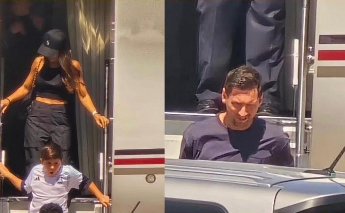 Messi ya está en Argentina.