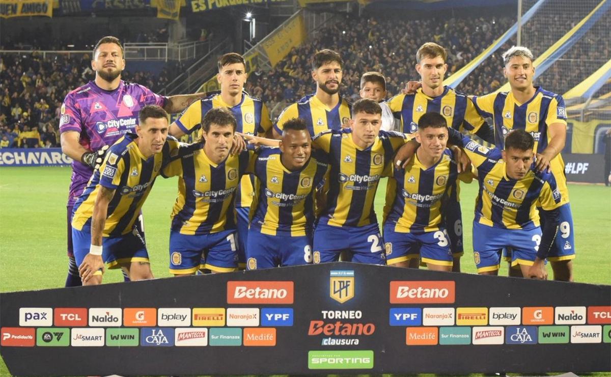 Rosario Central vs. San Lorenzo. Liga Profesional 2025.