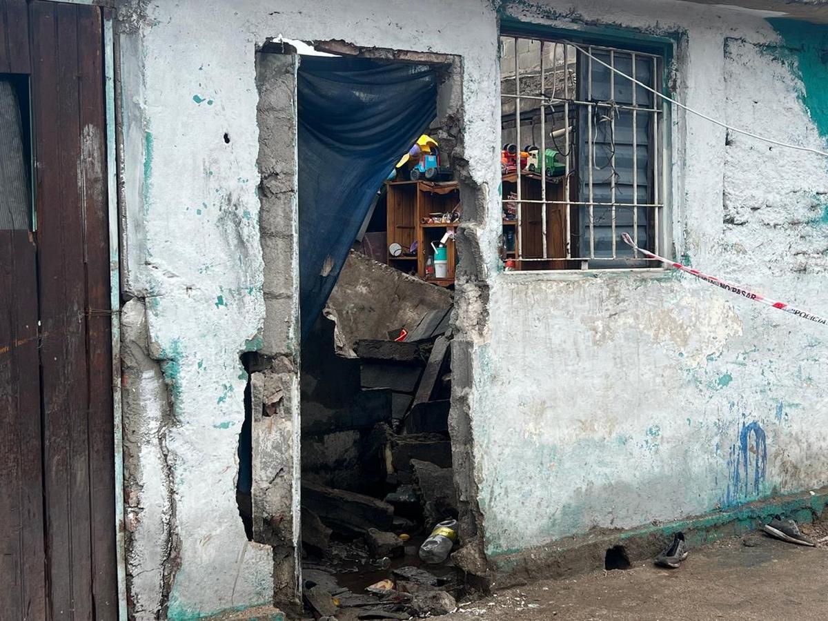 FOTO: La casa de Villa Inés donde sucedió la tragedia.