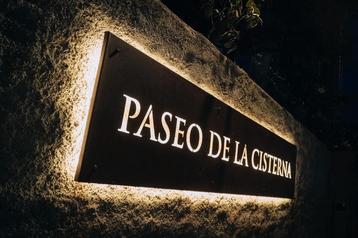 Así es el Paseo de la Cisterna, en Alta Gracia. (Foto: Municipalidad)