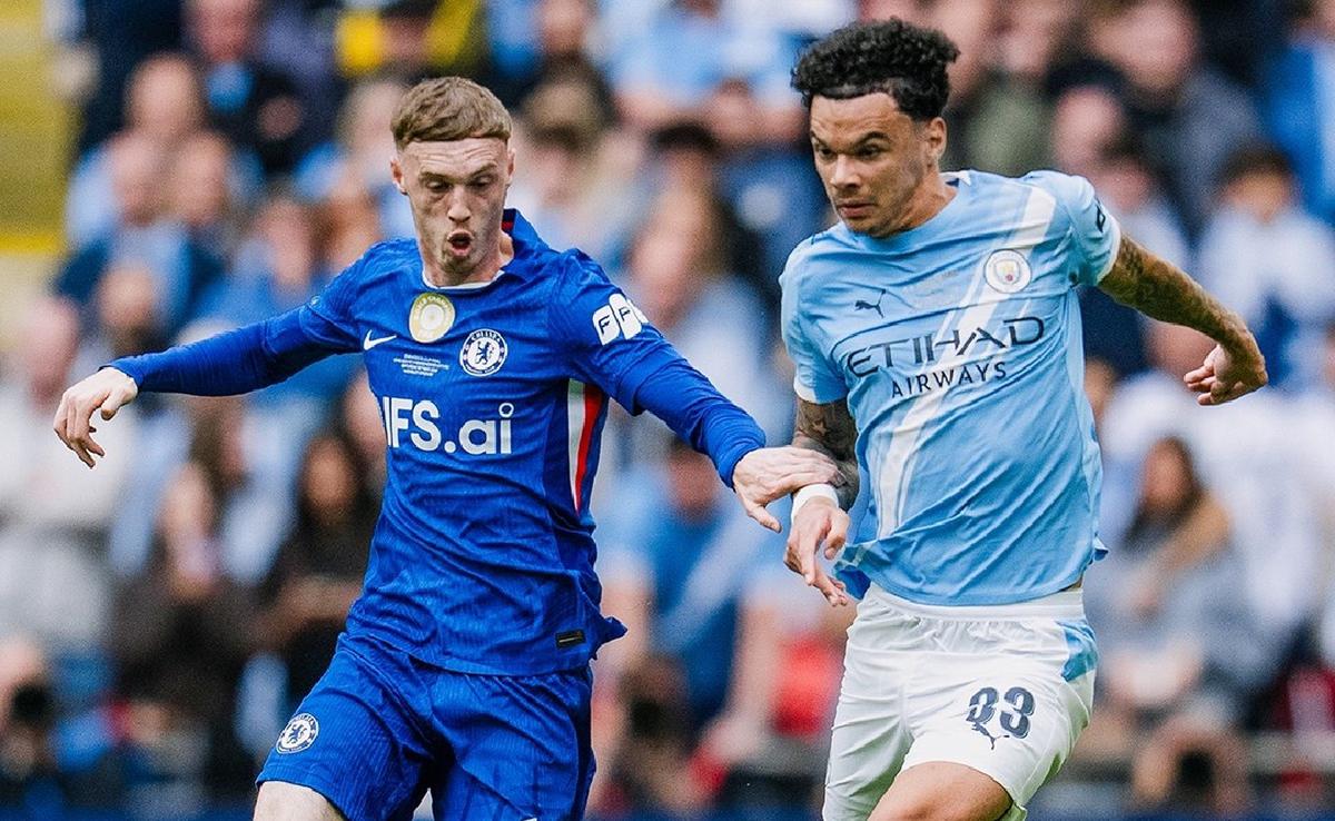 El Manchester City derrotó 1-0 al Chelsea y se consagró campeón de la FA Cup. (X)