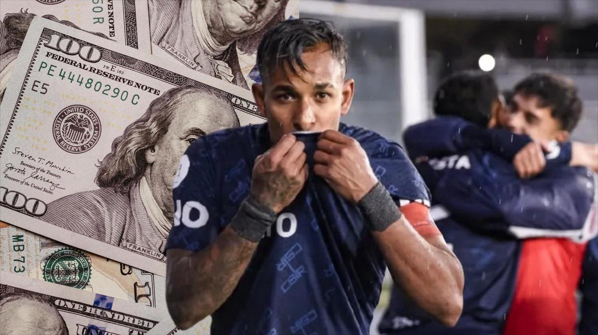 El increíble valor de Sebastián Villa. Foto: Noticias Argentinas