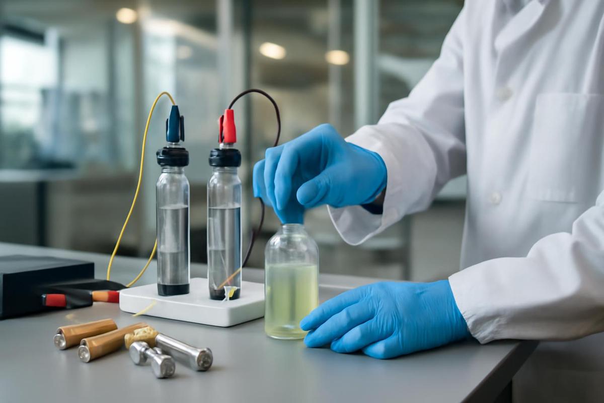 Tecnología de reciclaje de baterías