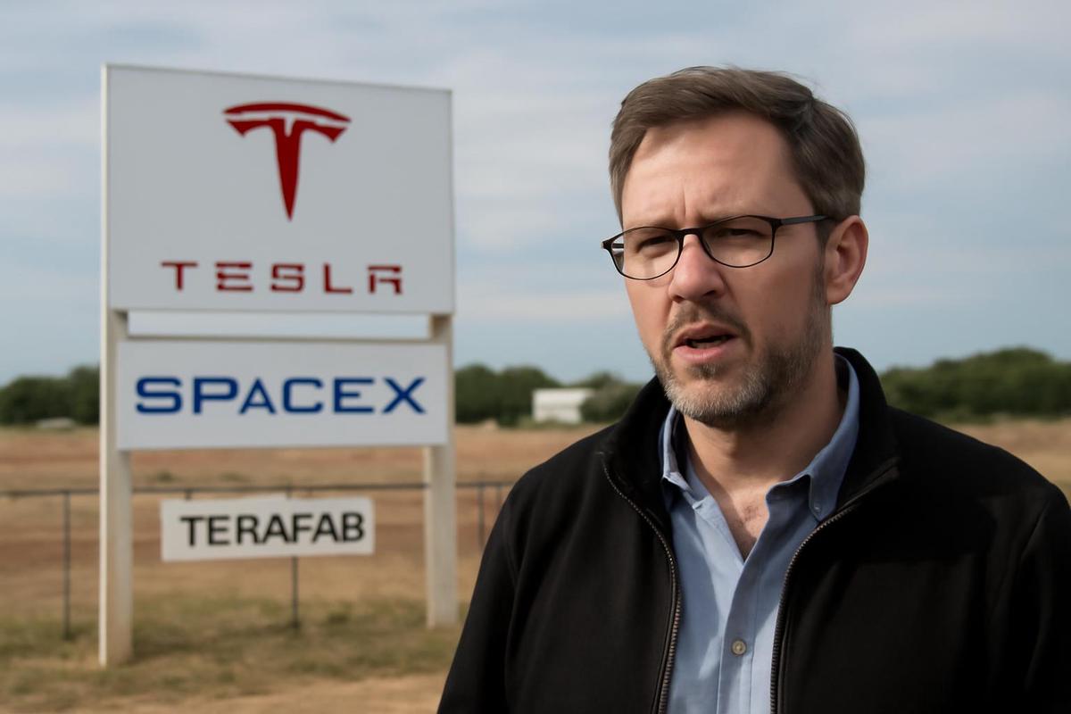 Elon Musk durante la presentación de sus planes de fabricación de chips