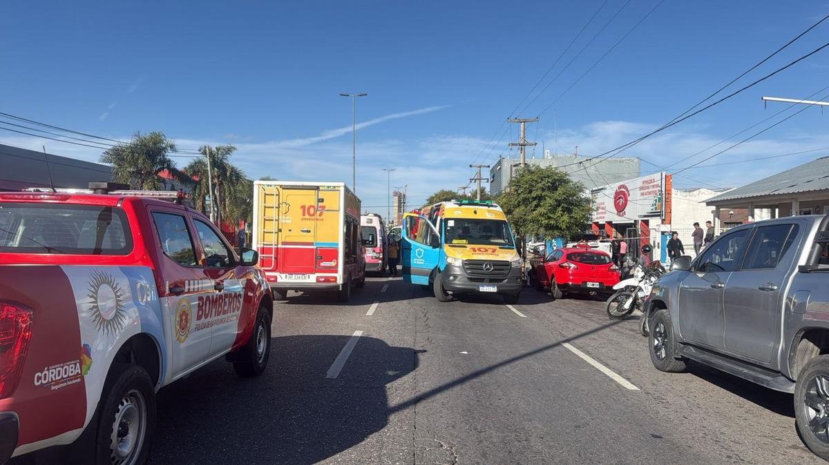 Incendio en la Avenida Colón.