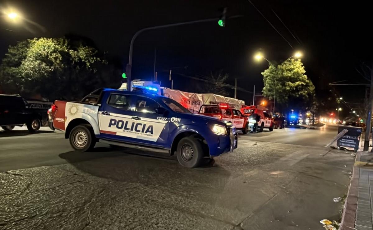 Terrible choque en Córdoba.