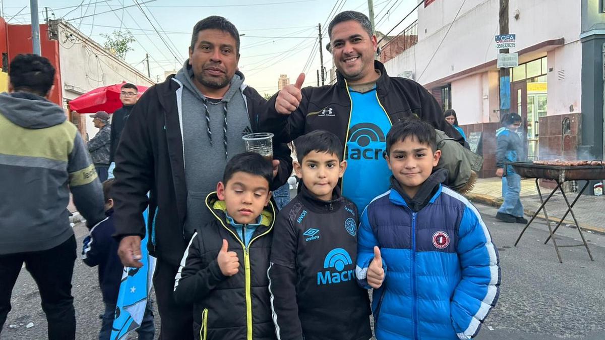 Alberdi se viste de celeste: Belgrano prepara un multitudinario banderazo.