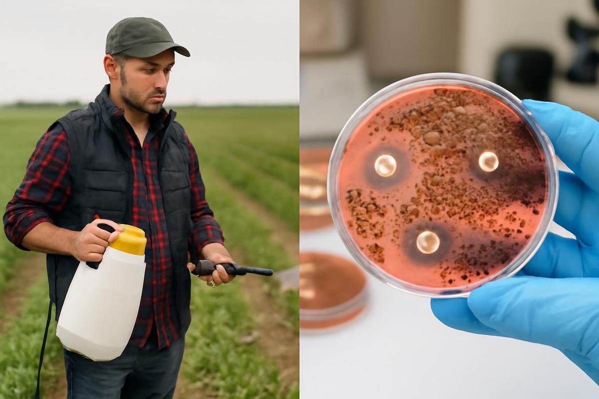 El glifosato podría estar alimentando superbacterias