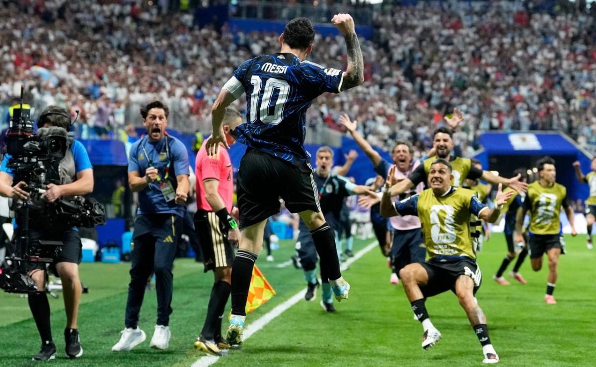 Gritalo Lionel. Un partido épico del