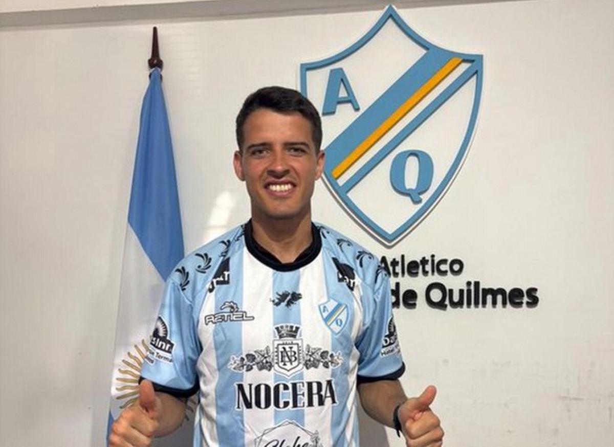 Alexis Zárate firmó en Argentino de Quilmes.