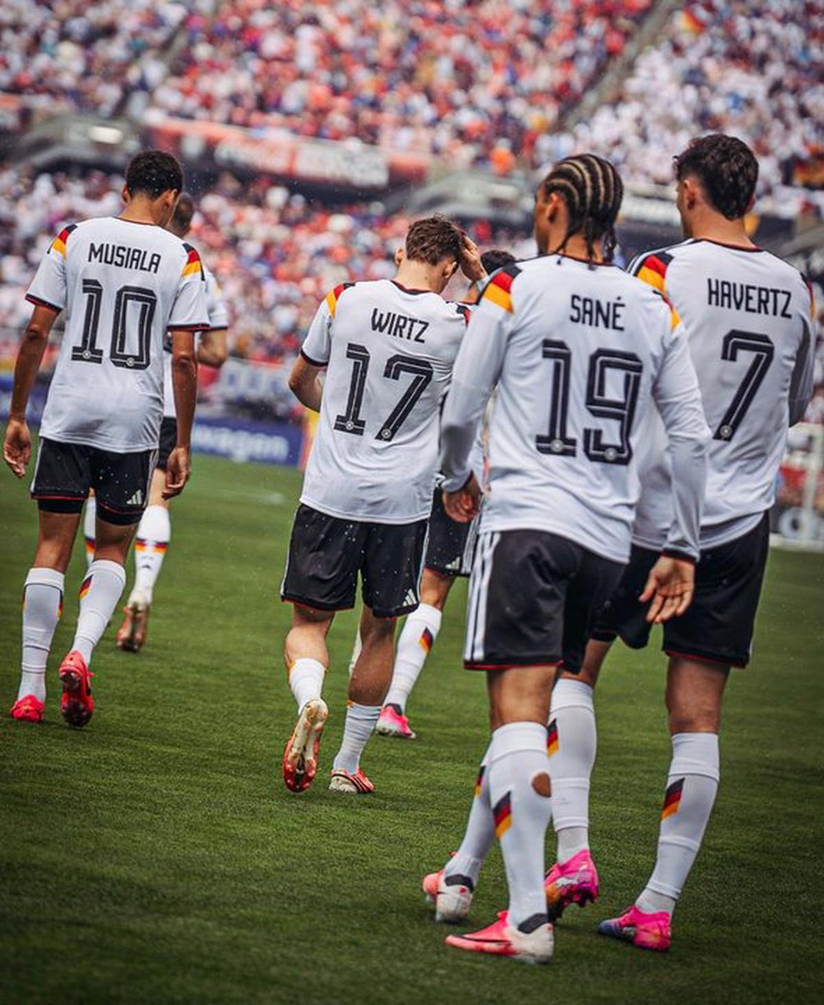 Alemania se prepara para enfrentarse a Curazao.
