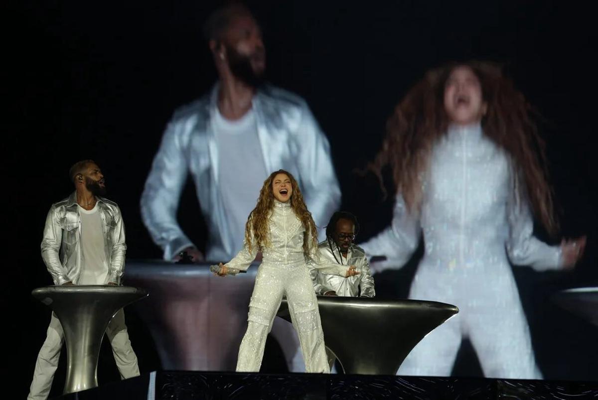 Shakira brilló en su primer show en Vélez Foto: Agencia NA (Damián Dopacio)