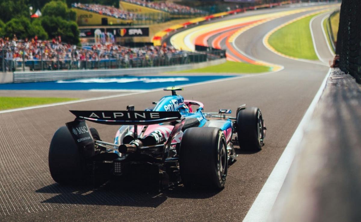 Colapinto regresa a Spa con Alpine, una de sus pistas favoritas
