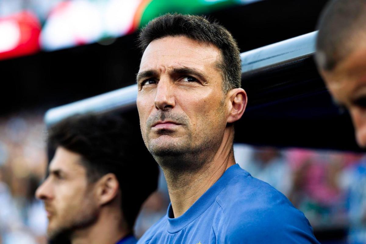 El director técnico de la Selección argentina, Lionel Scaloni.