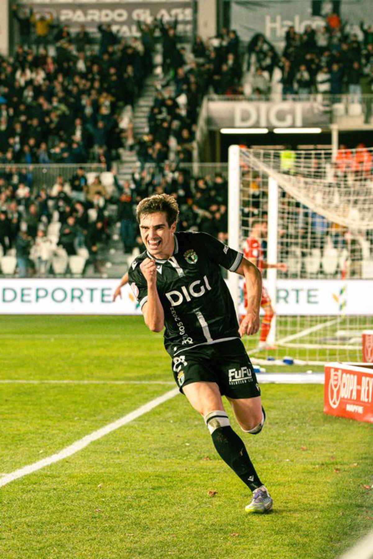 Burgos venció al Getafe por los 16avos de final de la Copa del Rey.