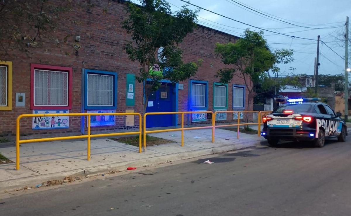 El día después en el jardín en el que denunciaron un caso de abuso sexual.