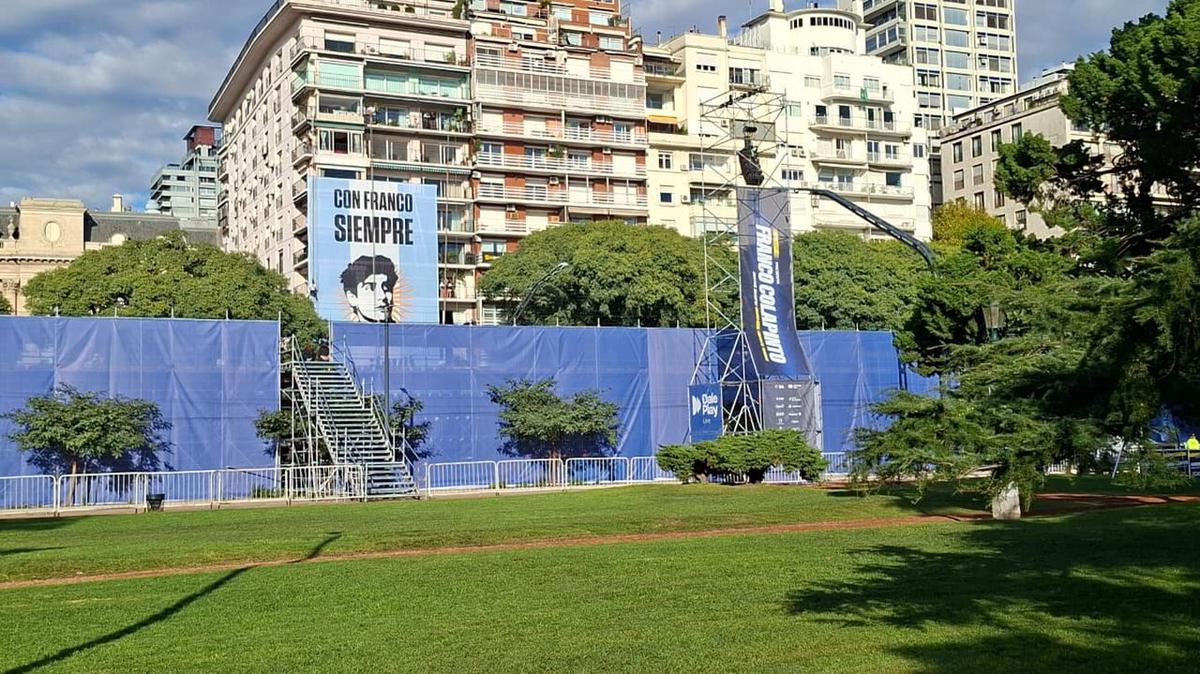 Buenos Aires, paralizada por la esperada exhibición del piloto pilarense.
