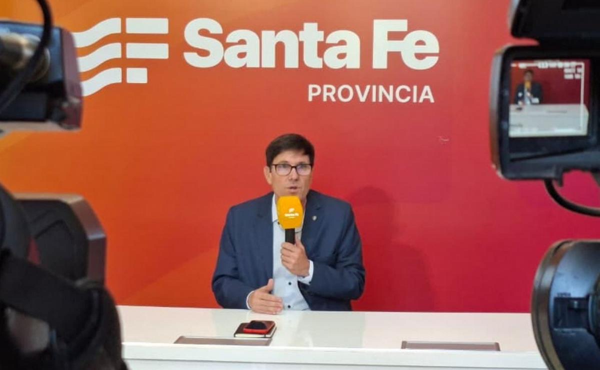 El ministro de Educación de la provincia de Santa Fe, José Goity.