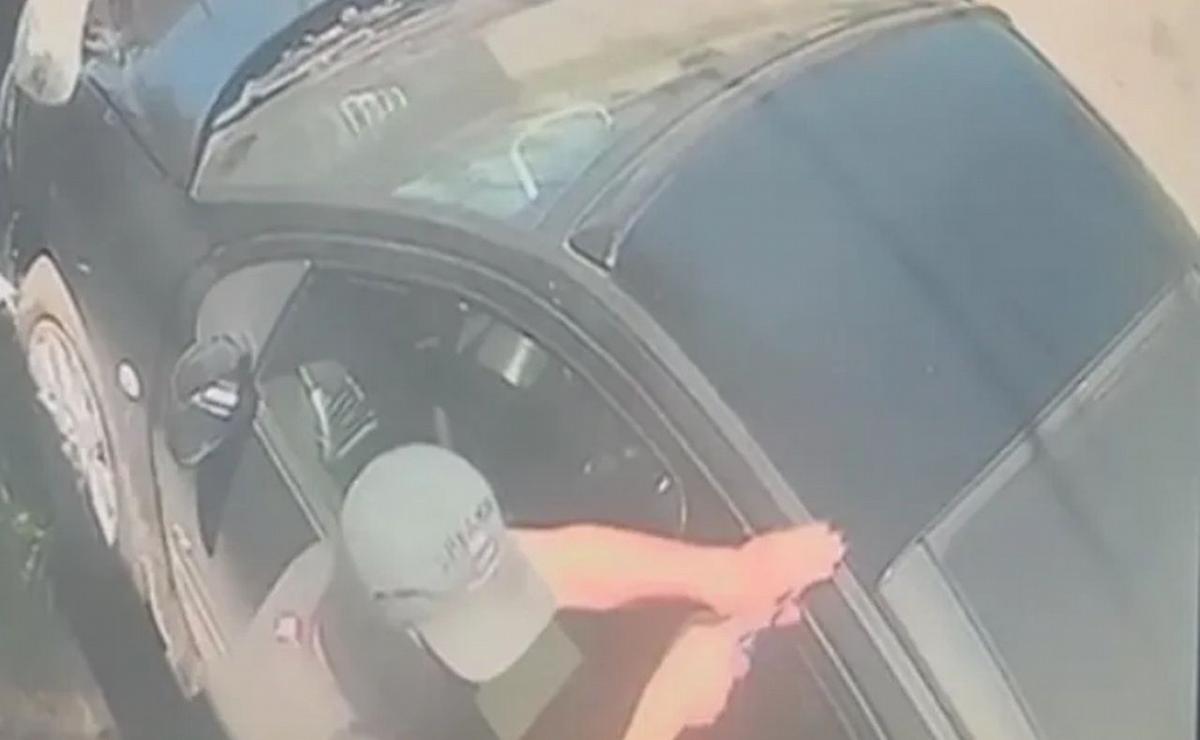 Detuvieron al padre de Agustín Almendra. (Captura)