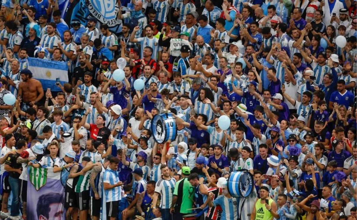La hinchada acompañará a la Selección en masa.