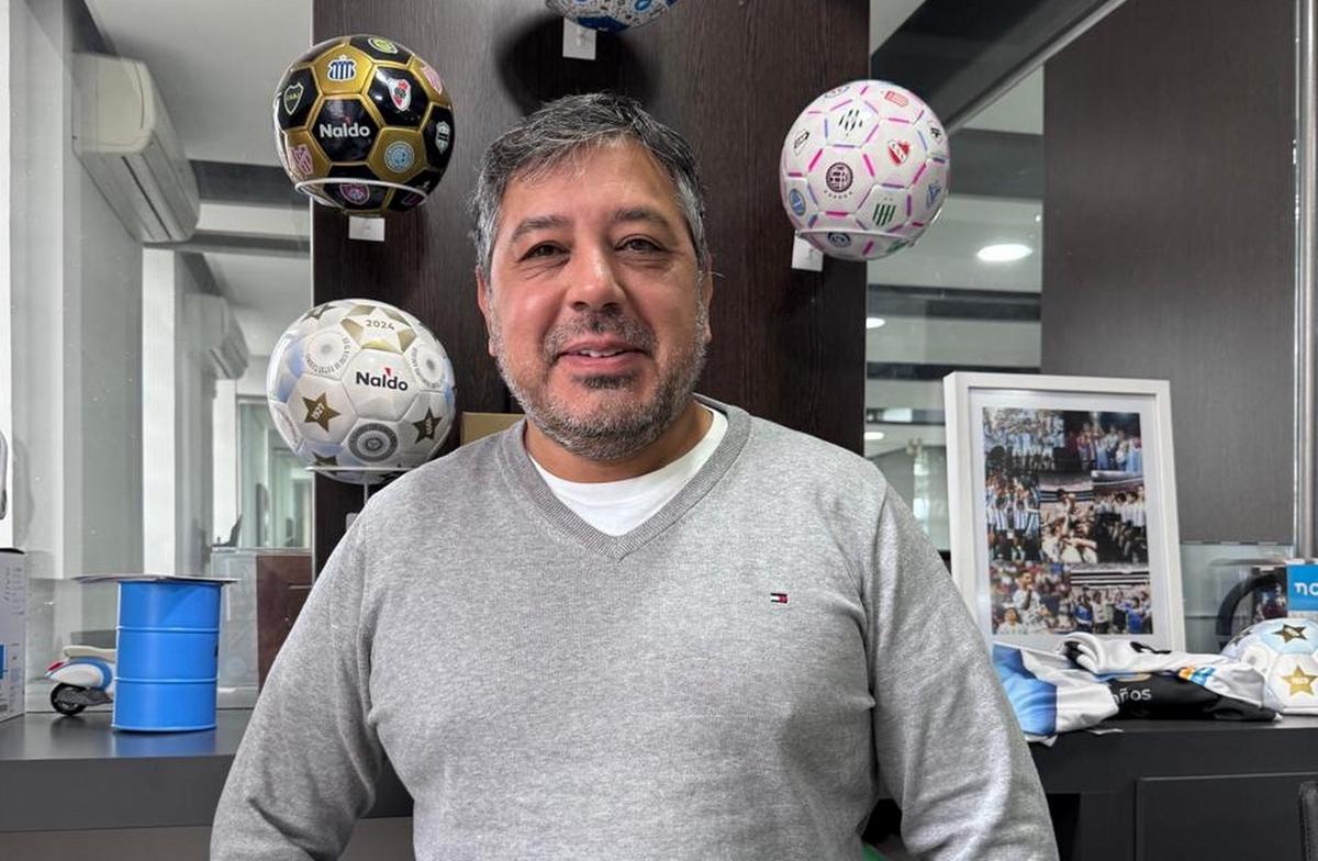 Luciano Ares, gerente de marketing de Naldo.