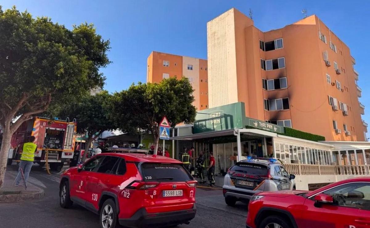 Tragedia en Mallorca: un argentino y una británica murieron en un incendio.