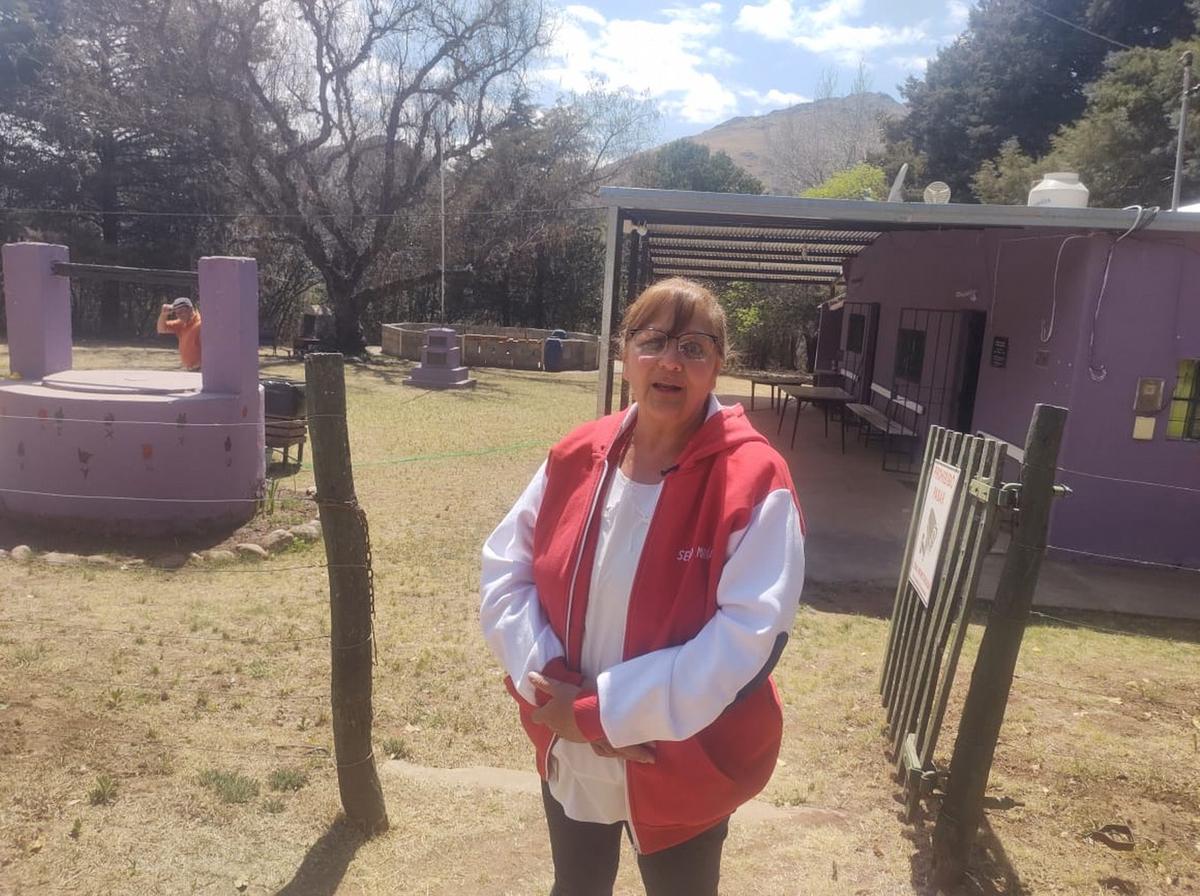 FOTO: María Pucheta, docente rural de Ongamira.