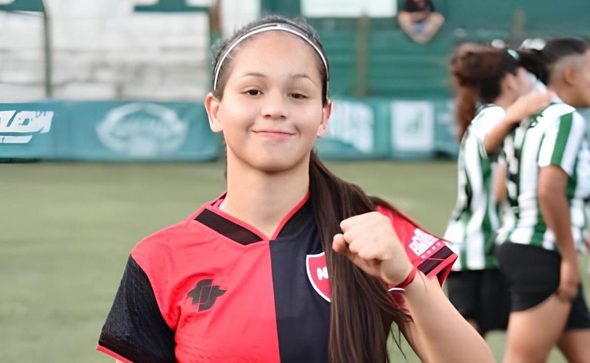 Julieta Aguilar, jugadora de Newell's.