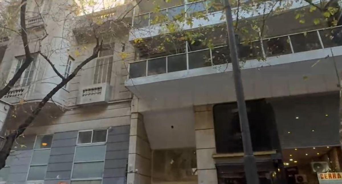 Incendio en edificio del microcentro porteño: 45 personas evacuadas