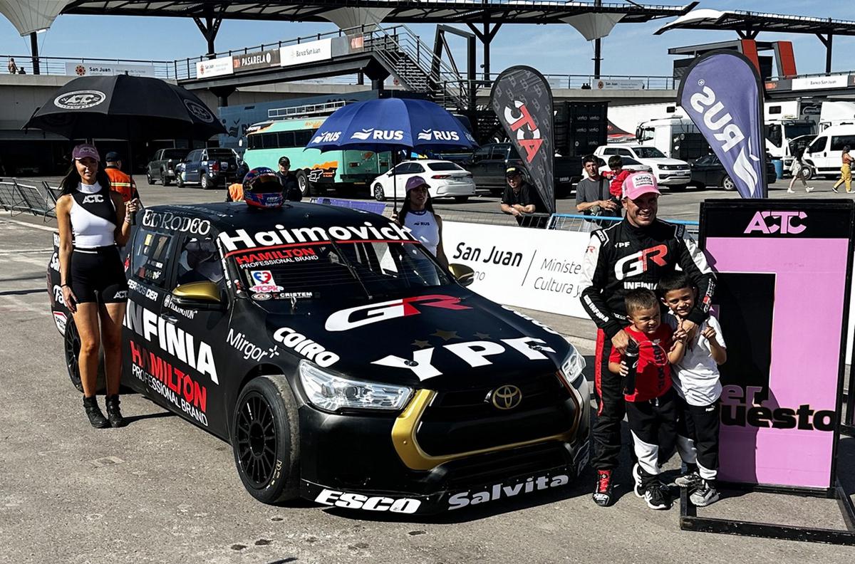 FOTO: Apareció Werner y se llevó la pole en “El Villicum”