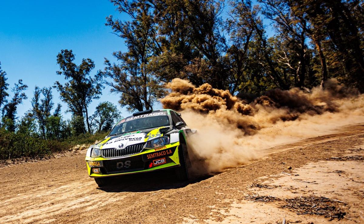 Hubmann arrancó el año para adaptarse y ahora manda en el Rally Cordobés