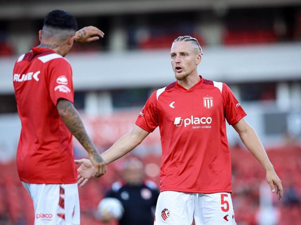 Santiago Ascacibar, ex mediocampista de Estudiantes de La Plata. (Foto NA: @EdelpOficial)