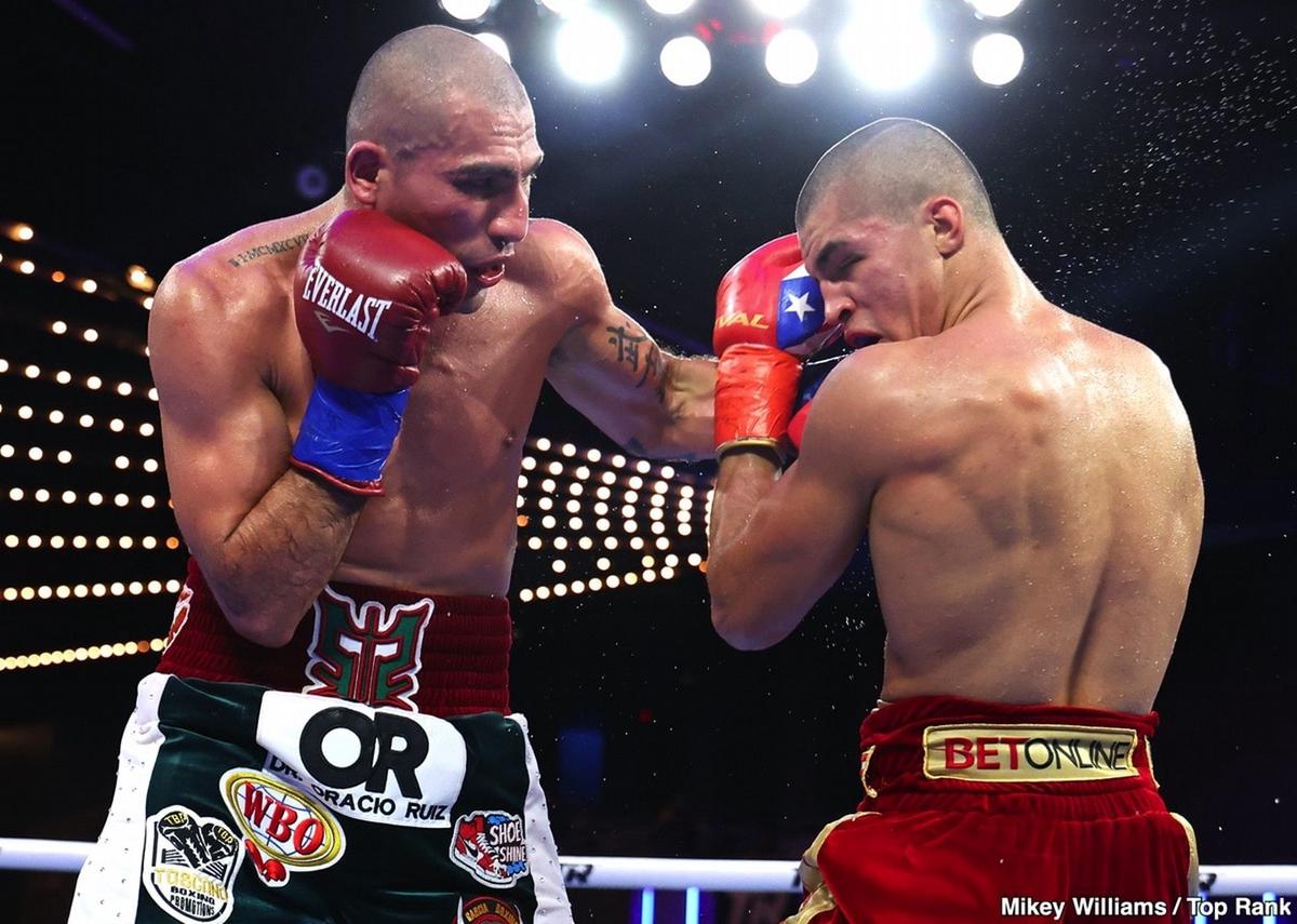 FOTO: Xander Zayas mantuvo su invicto y derrotó con autoridad a Damián Sosa