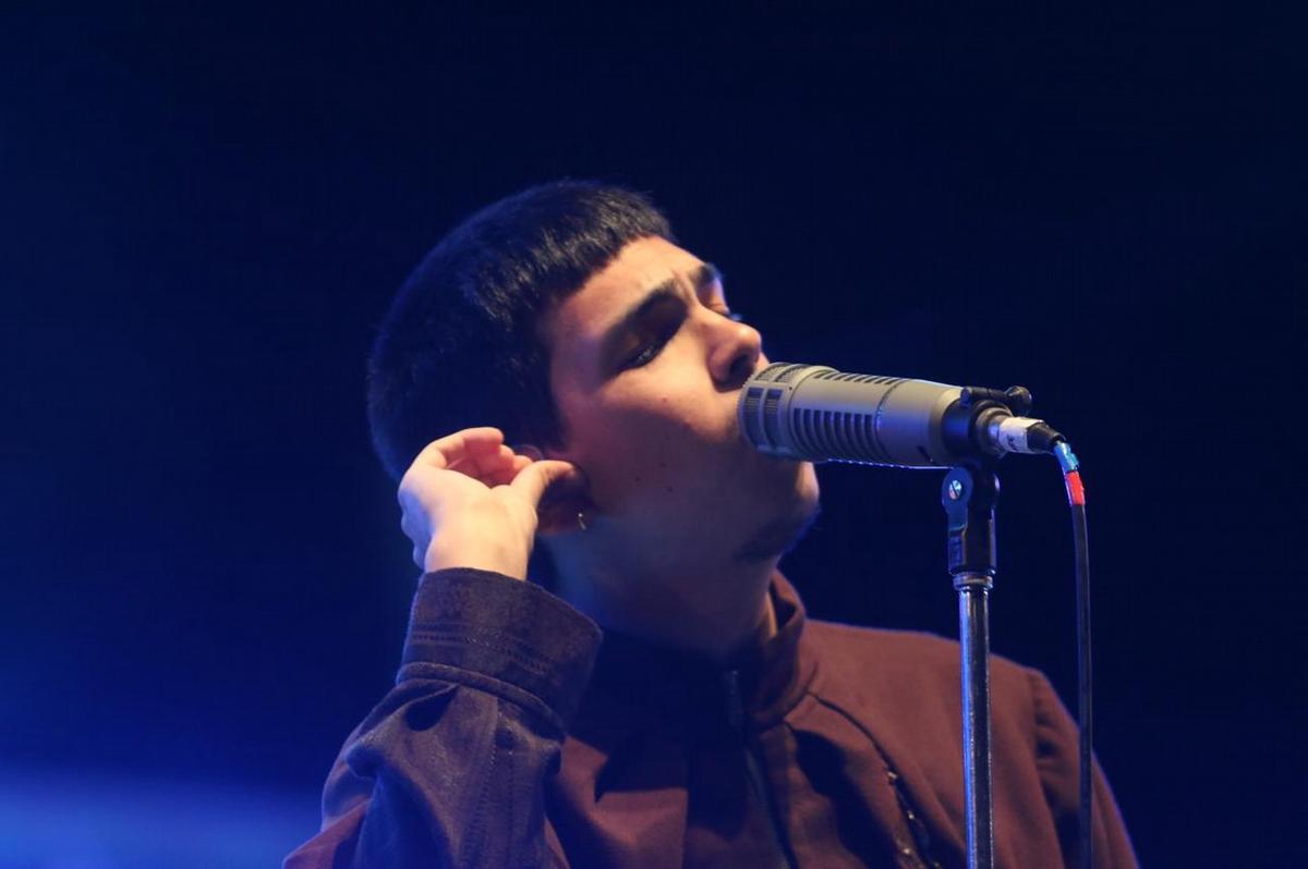 Milo J en un show íntimo en Cosquín. (Foto: Daniel Cáceres).