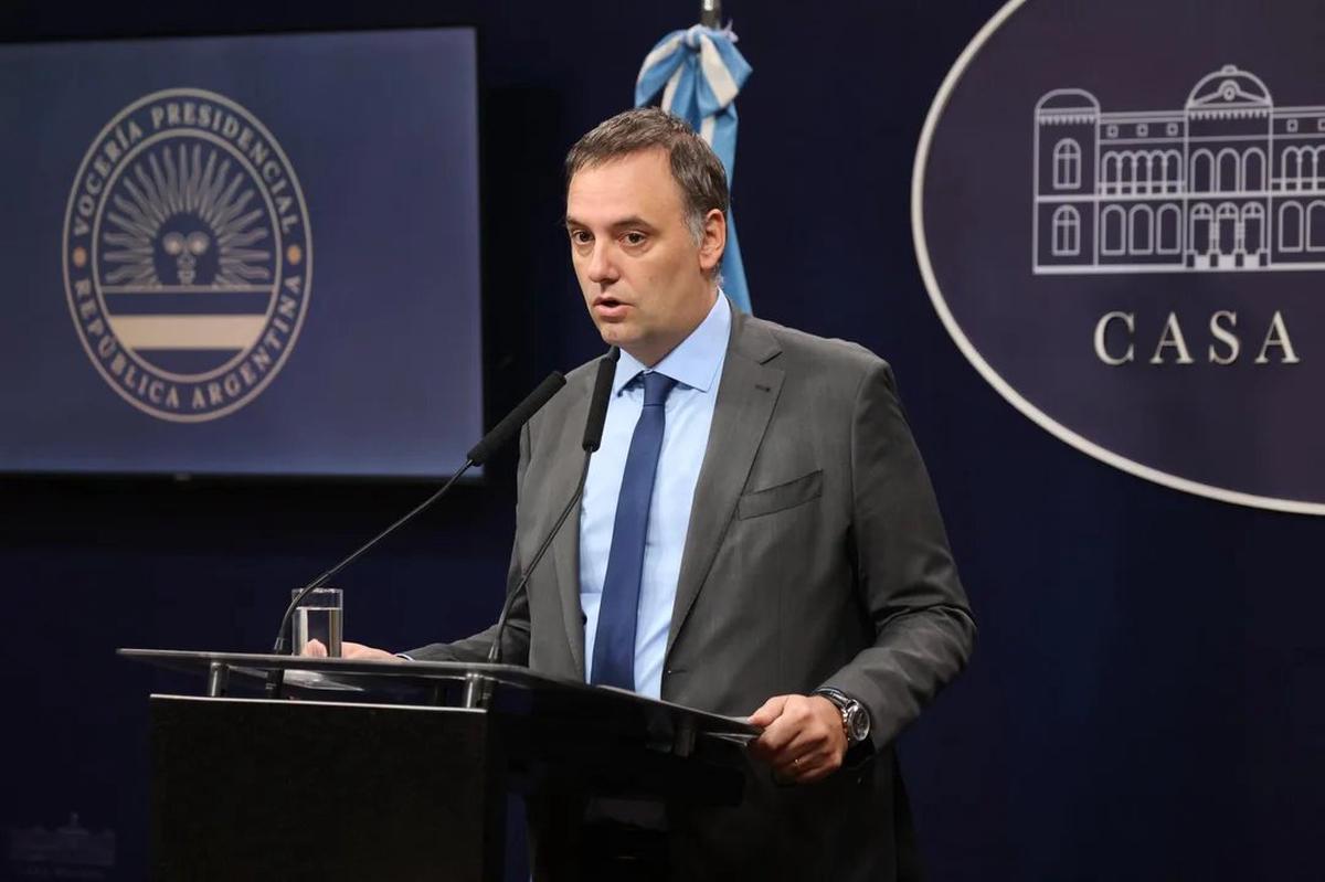 Manuel Adorni, vocero presidencial y futuro legislador porteño (LLA)