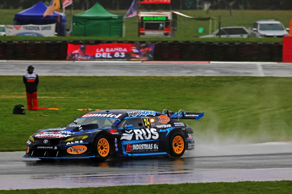La lluvia sigue siendo un buen escenario para Di Palma y su Toyota de TC