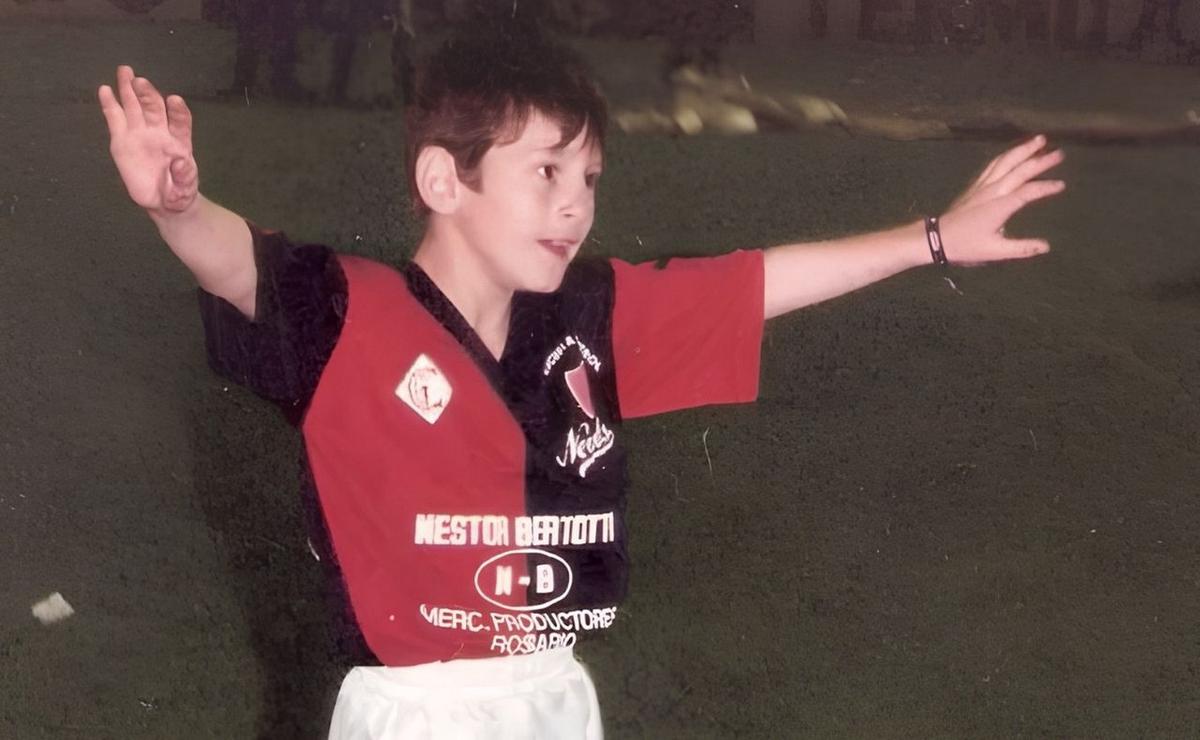 Lionel Messi, en Newell's.
