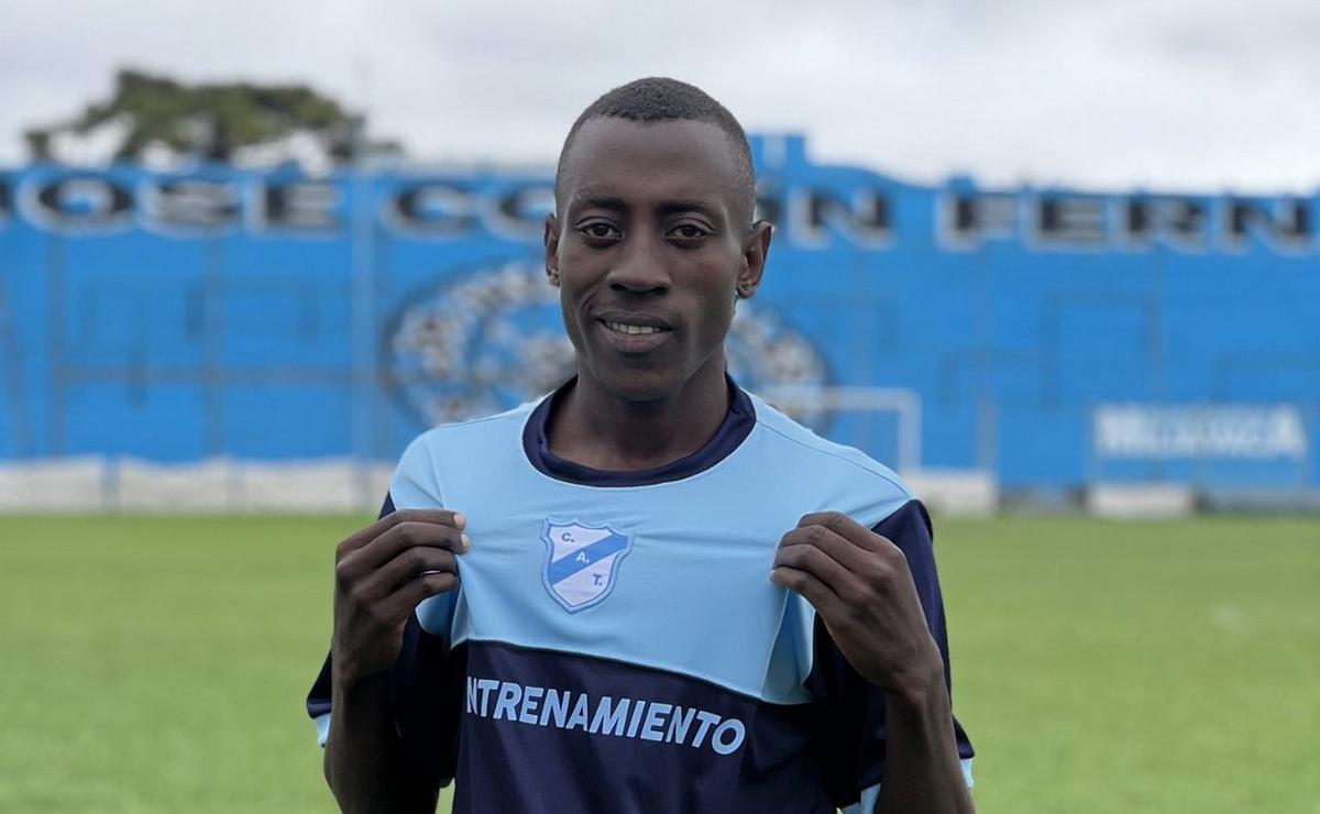 FOTO: David Mulenga se probará en Temperley. (Foto:Prensa Temperley)