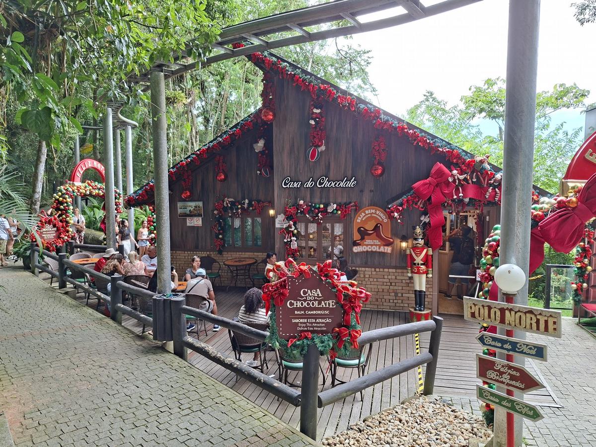 Casa de chocolate en Camboriú.