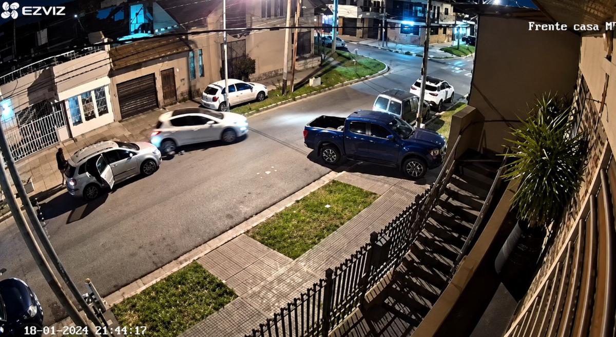 Inseguridad en aumento: un hombre atropella a ladrón