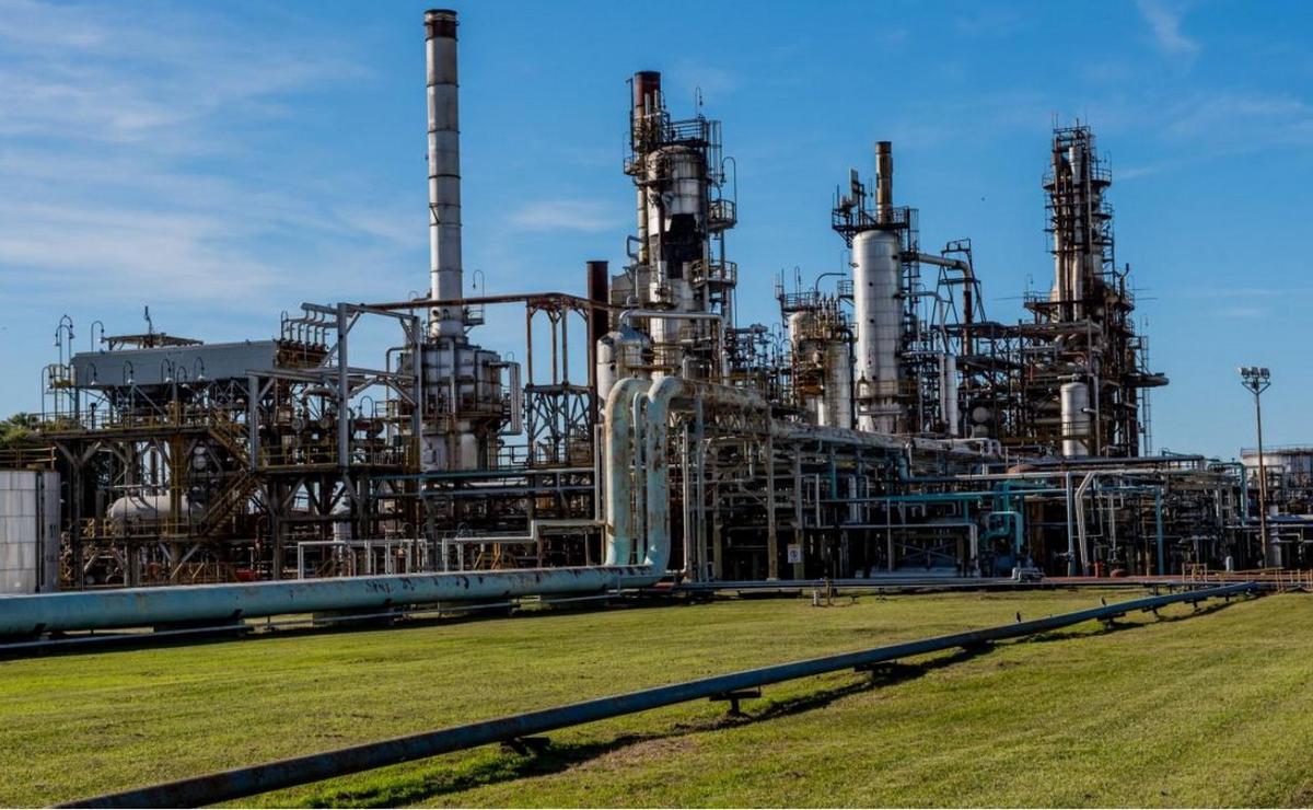 La biorrefinería en San Lorenzo.