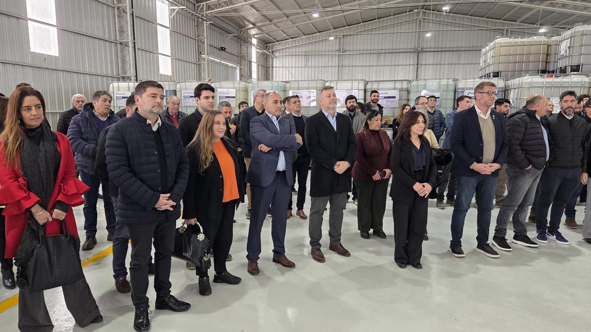 Holcim inauguró una planta de aditivos en Córdoba.