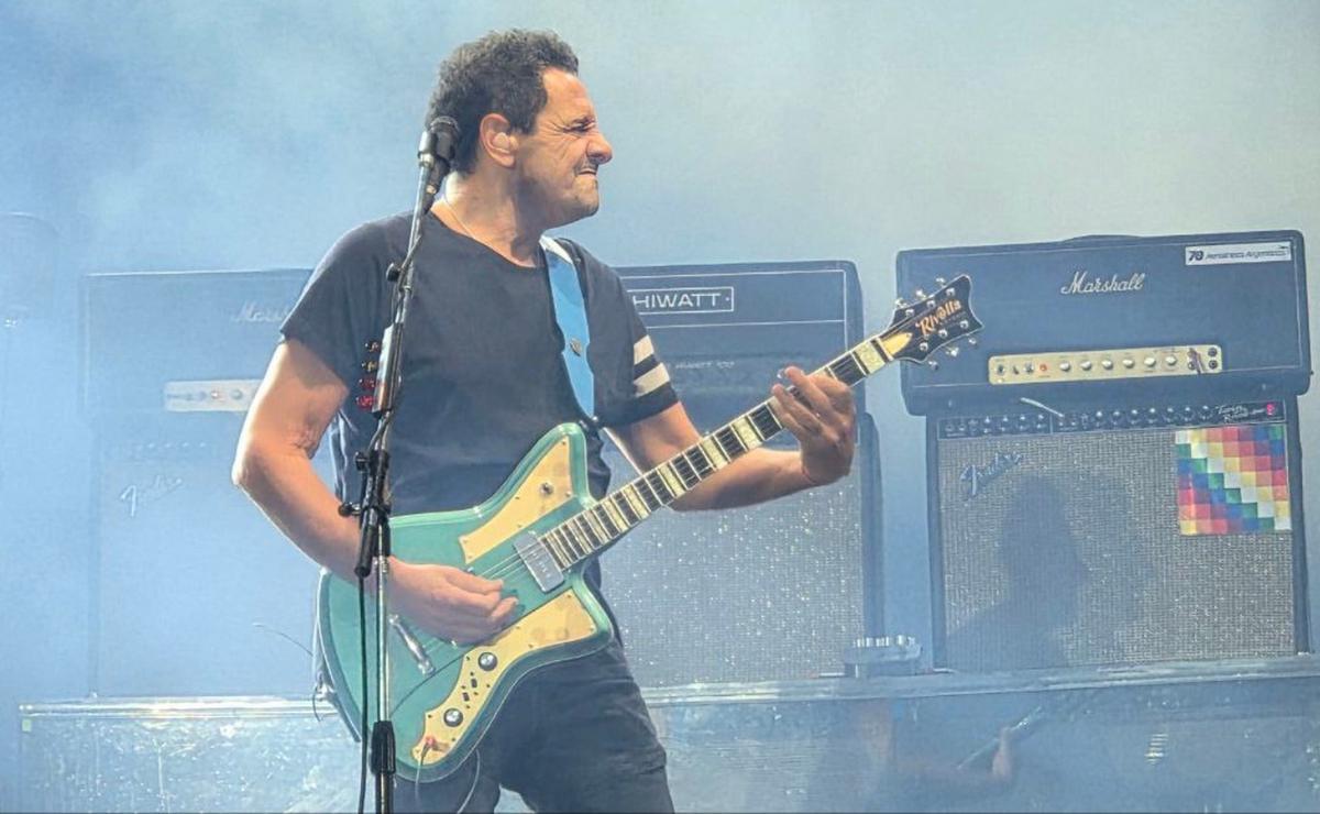 Divididos en el festival de Cosquín Rock 2026.