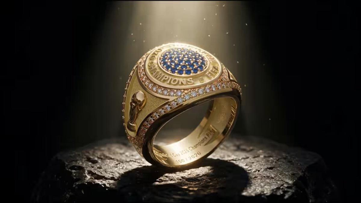 FIFA entregará anillos de campeón personalizados para el ganador.